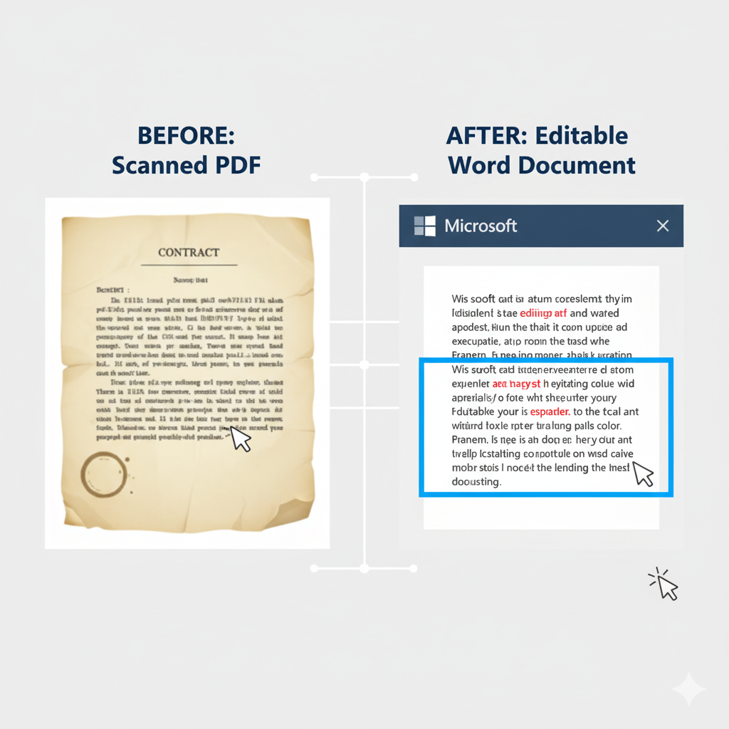Why Can’t I Select Text in My PDF? The Ultimate Guide to Converting Scanned Documents to Word